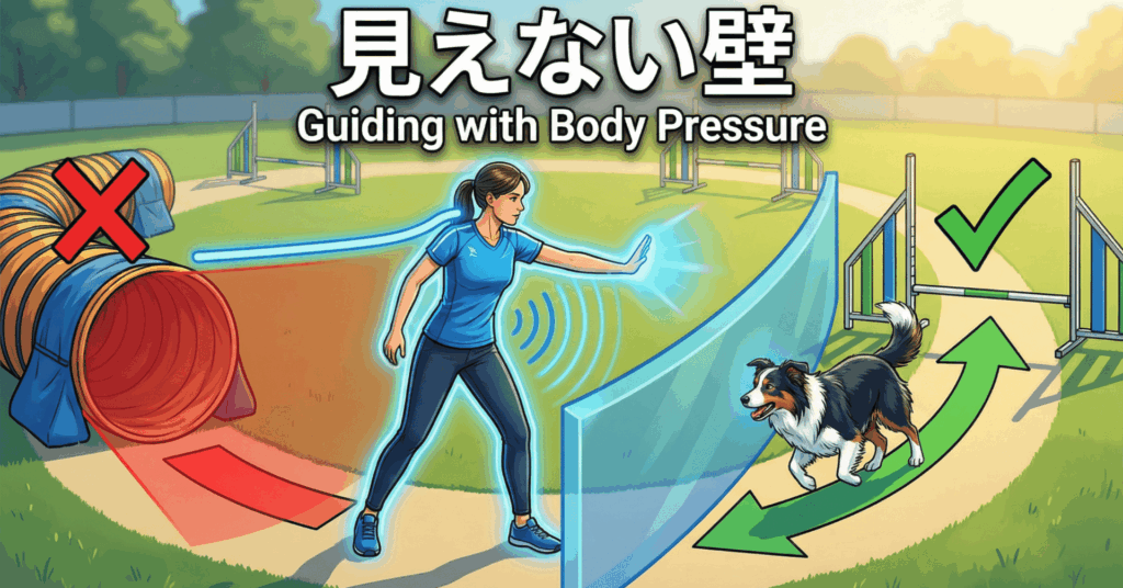 ドッグアジリティの「見えない壁」テクニック｜犬のオフコースを防ぐ3つの要素