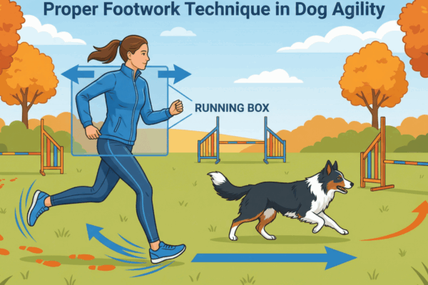 アジリティのフットワーク入門｜犬の走りを邪魔しない3つの基本ステップ