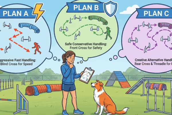 アジリティのコース図分析｜最適ハンドリングを複数パターン考える3ステップ思考法