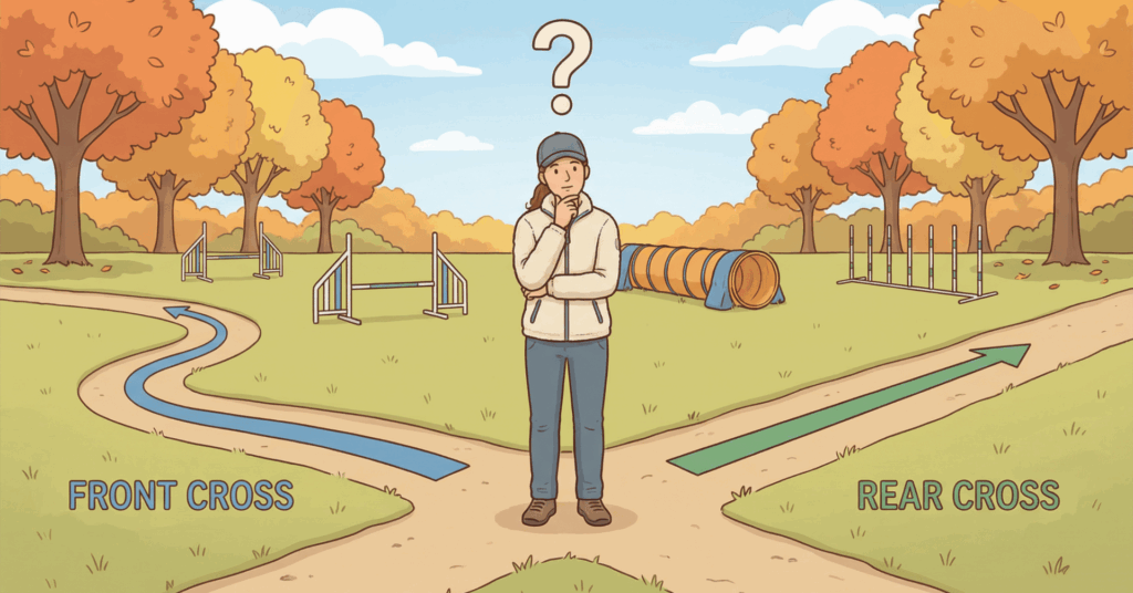 フロントクロスとリアクロスの使い分け｜アジリティ判断基準3つ