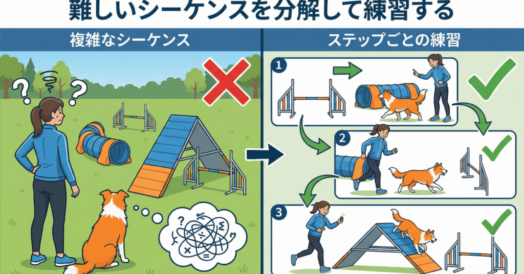 アジリティの苦手シーケンスを克服｜バックチェーン分解練習法で効率的に上達
