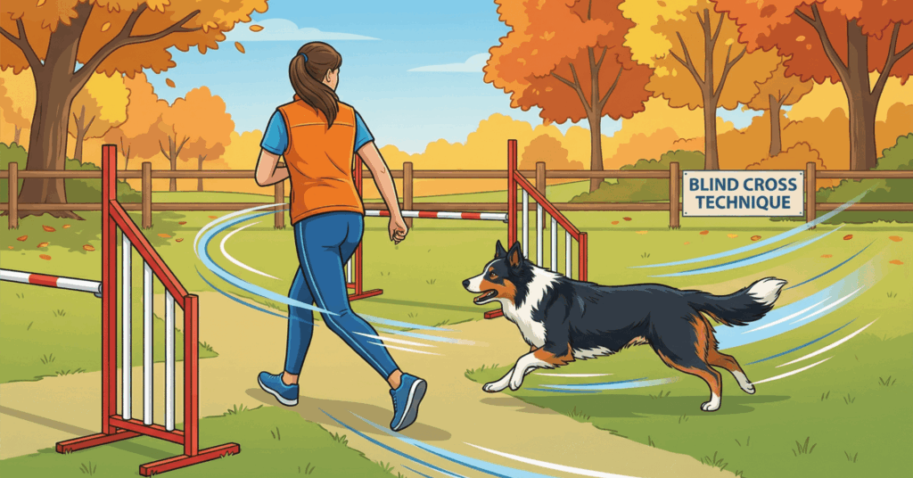 ブラインドクロスの使い所と判断基準｜ドッグアジリティ上級テクニック