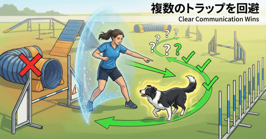 アジリティの識別障害トラップ攻略｜3つのハンドリング戦略でオフコースを防ぐ