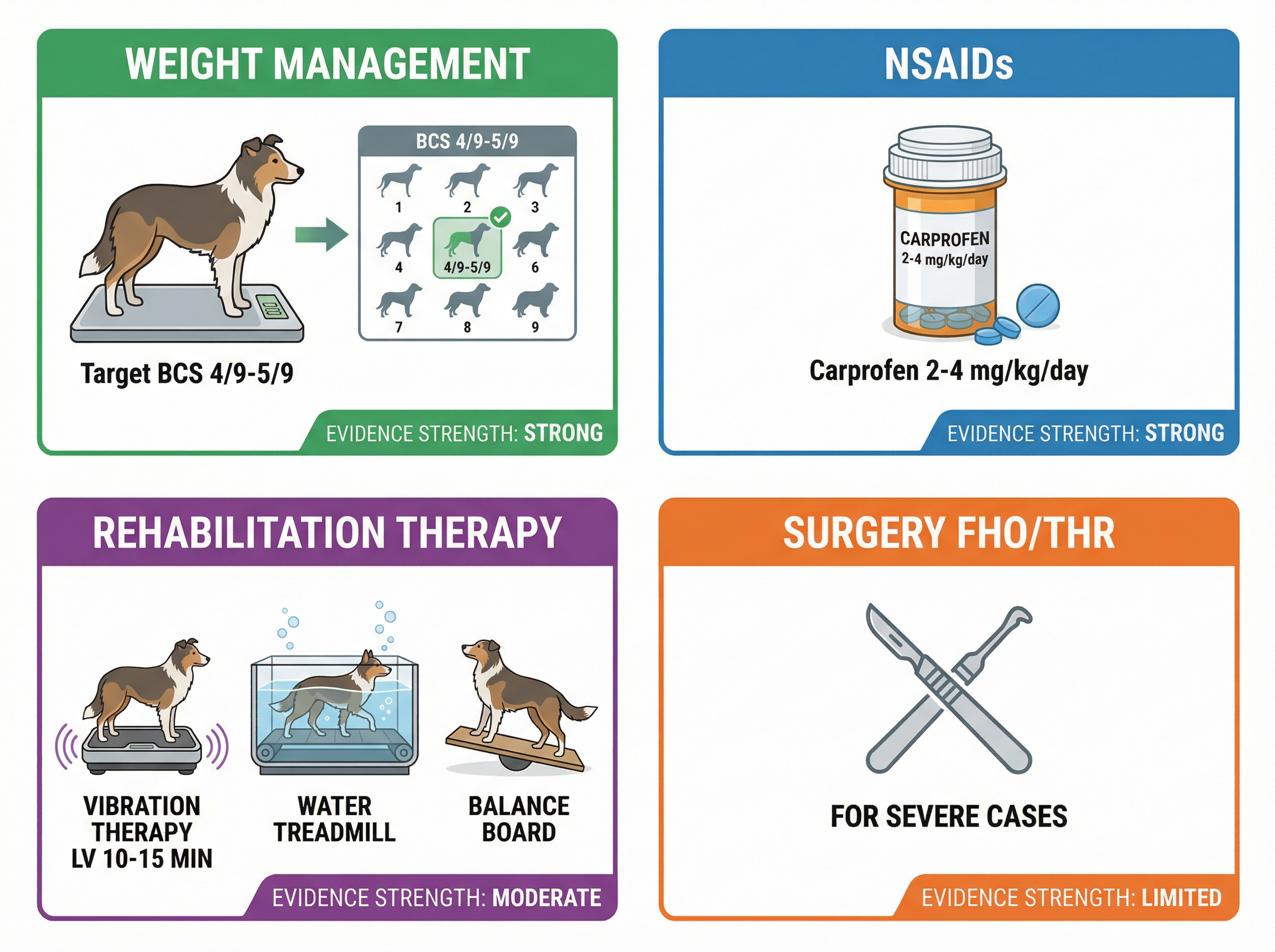 股関節形成不全の治療オプション4種