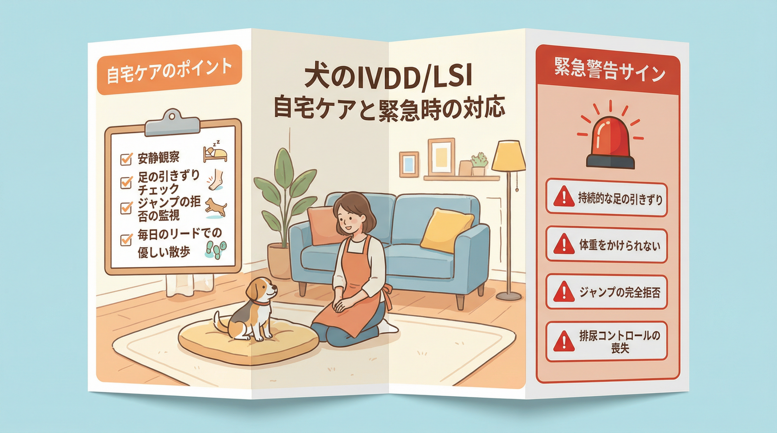 在宅観察ポイントと緊急サイン