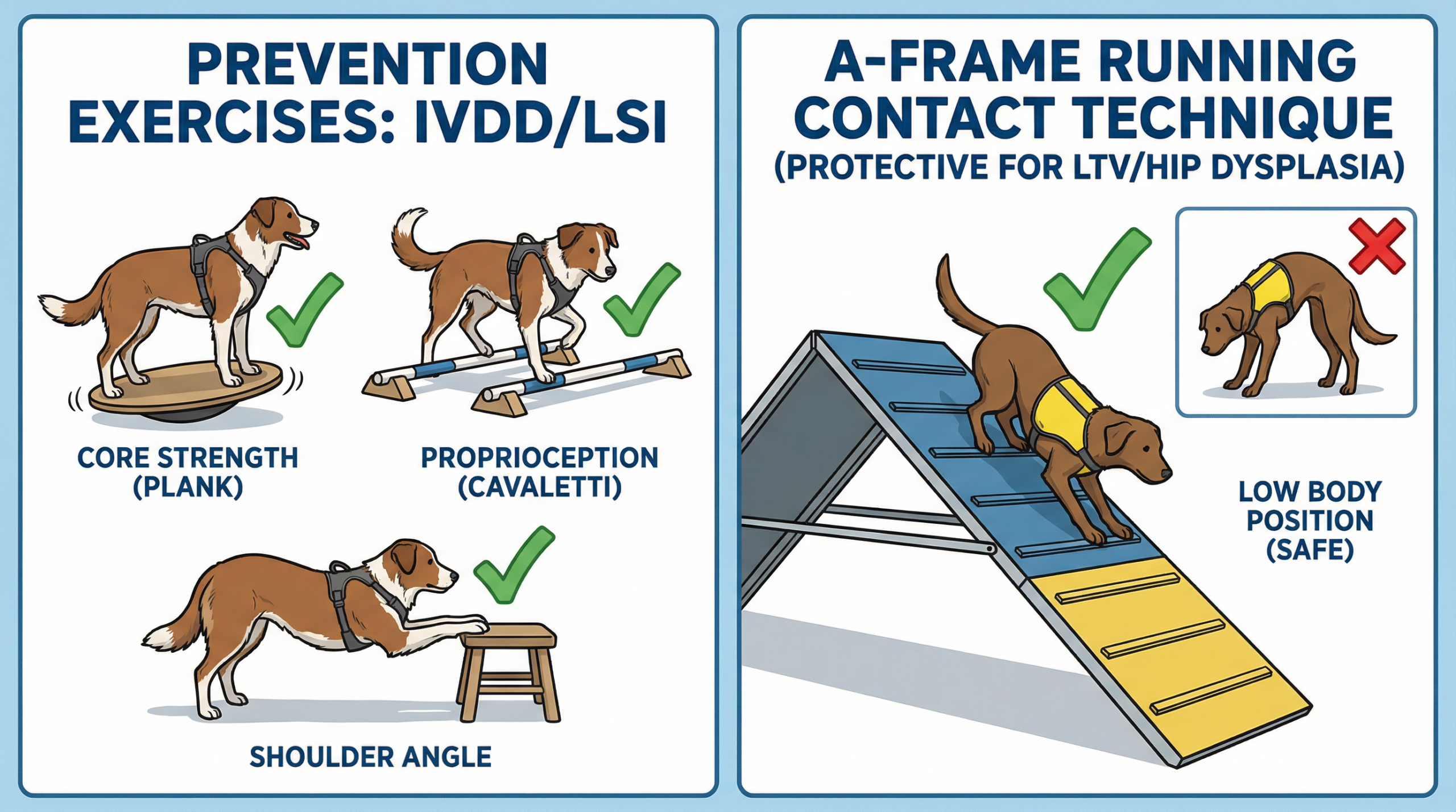 コア強化エクササイズとAフレームrunning contactの予防効果