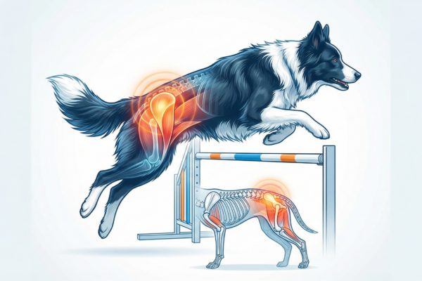 アジリティ犬の筋肉挫傷・肉離れ｜ウォームアップ不足が招く原因・症状・治療法