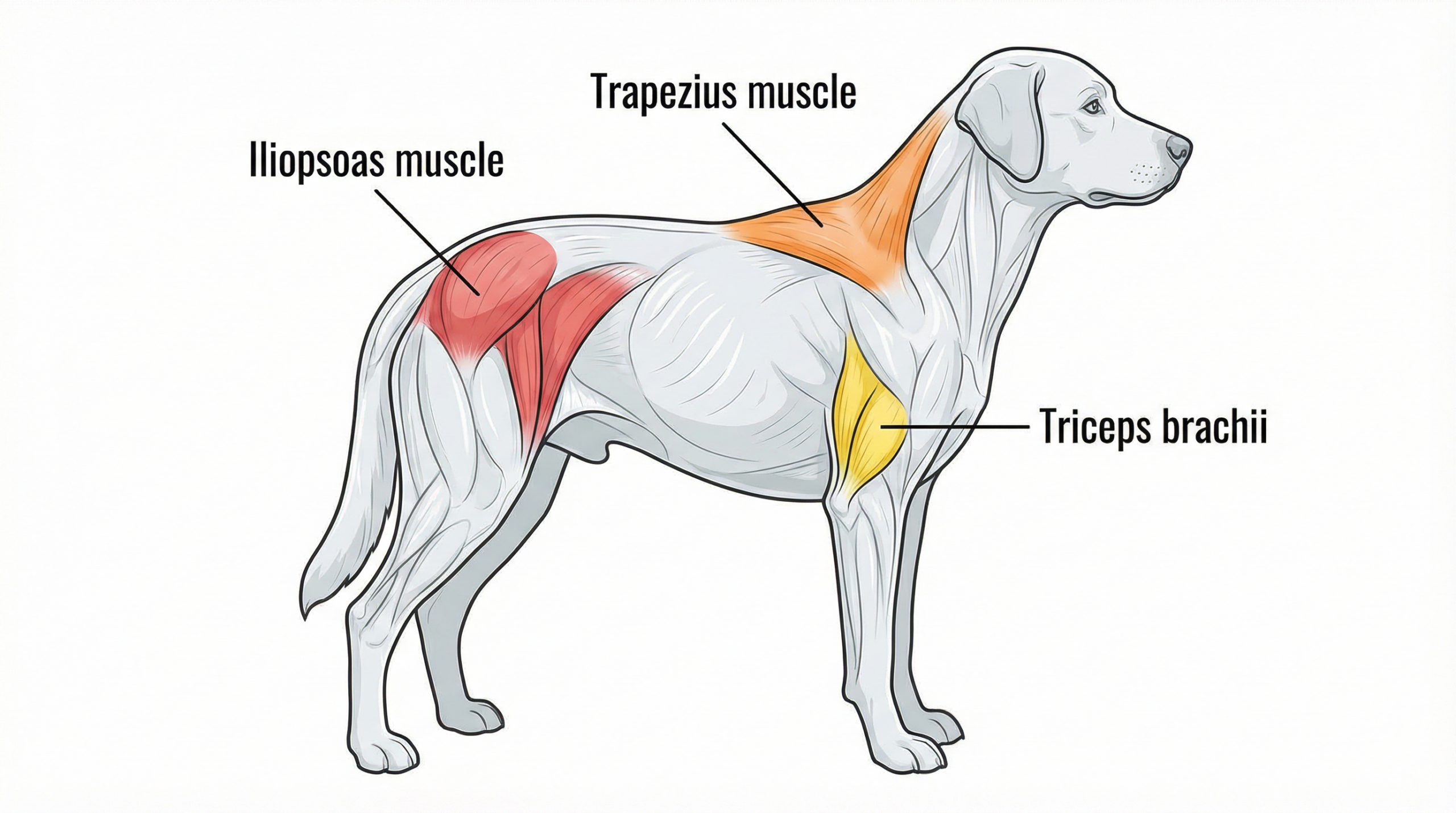 高リスク筋肉の解剖図
