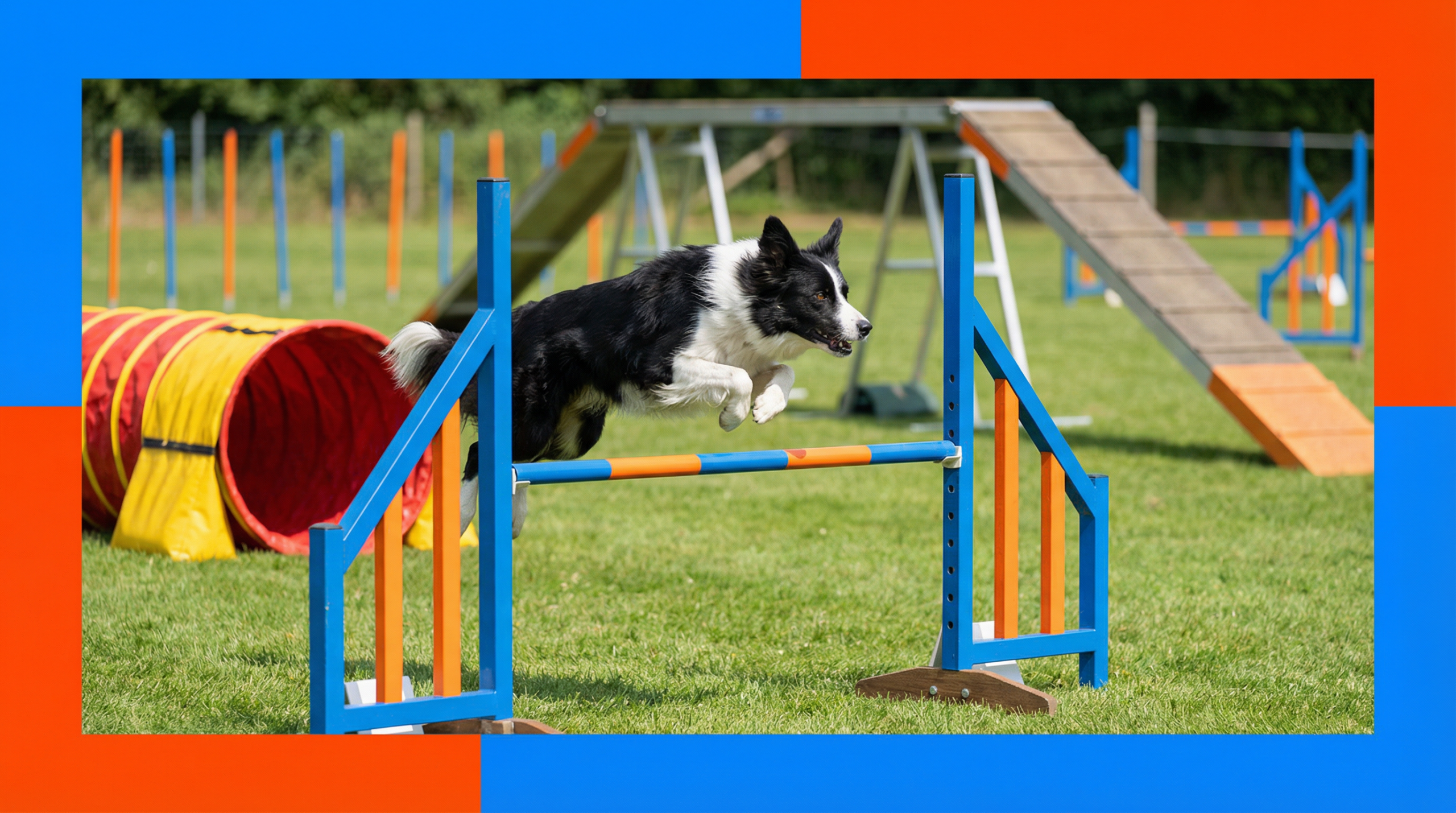 ドッグアジリティの障害物一覧と練習方法