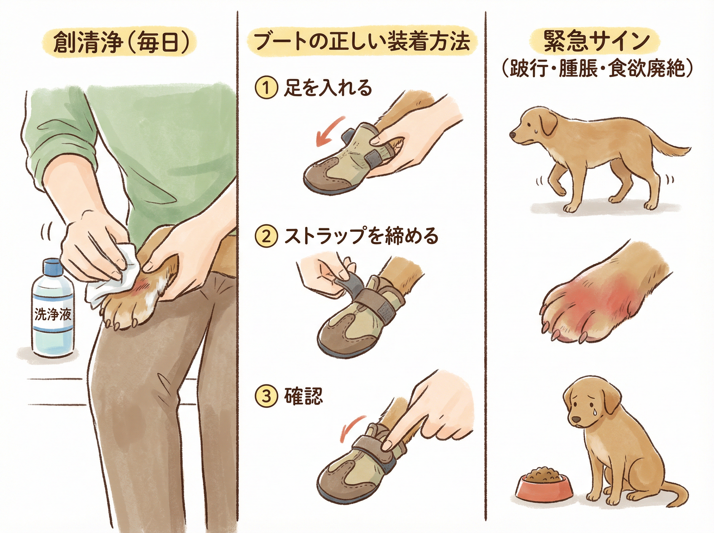 在宅ケアの方法と緊急サイン