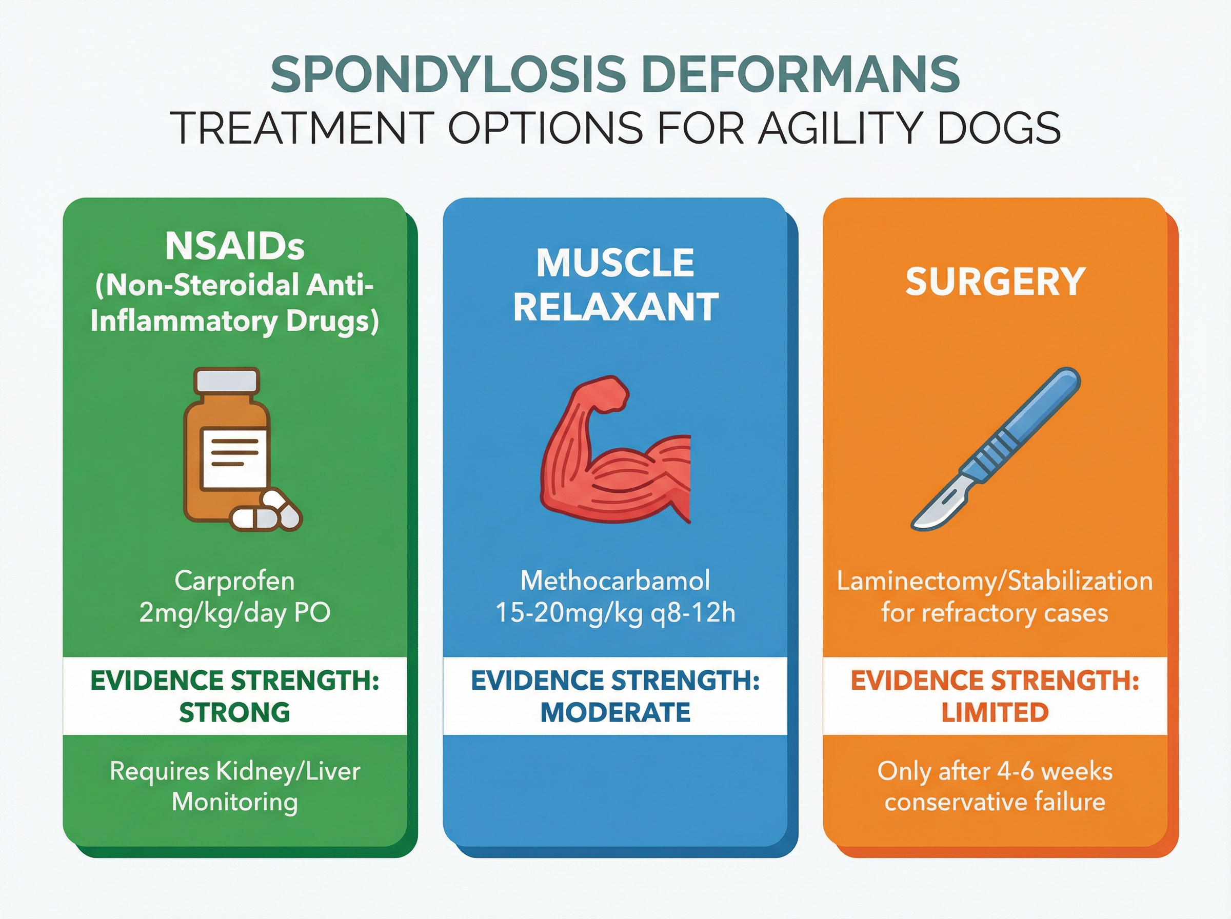 変形性脊椎症の治療オプション