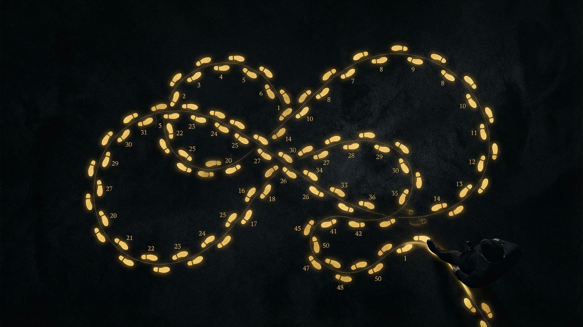 ハンドラーのフットワーク