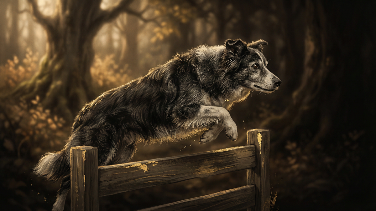 シニア犬とアジリティ