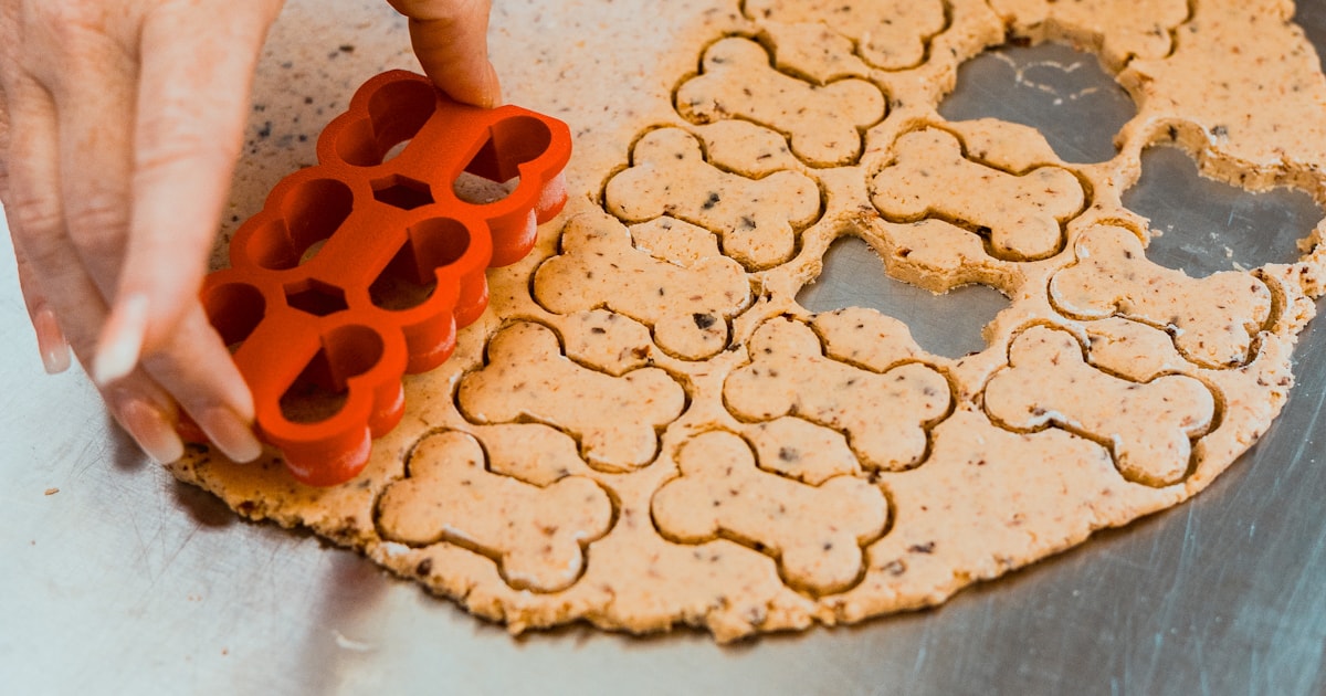 犬用手作りおやつ・ボーン形クッキー