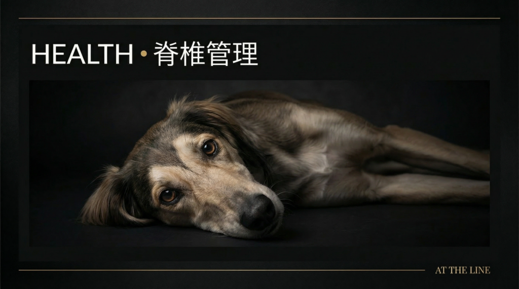 アジリティ犬の変形性脊椎症｜腰痛・骨棘の管理と競技継続プロトコル