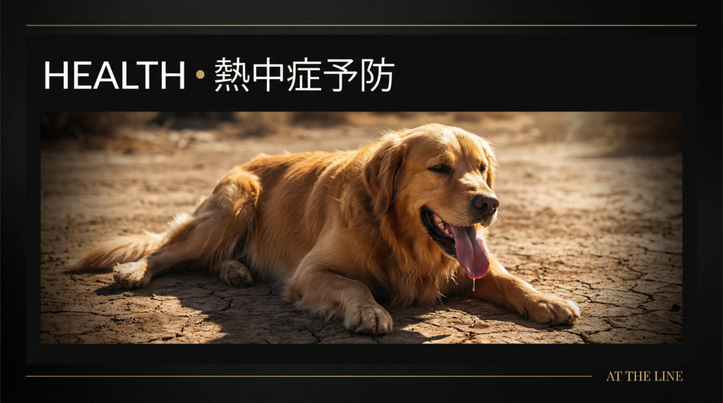 アジリティ犬の熱中症予防と応急処置｜夏の安全管理