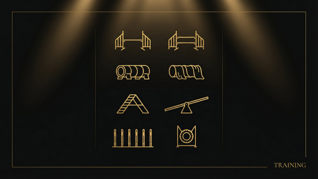 アジリティ障害物の種類と練習方法｜全種徹底解説