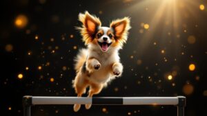 パピヨンはアジリティに向いている？特徴・始め方・トレーニングのコツを解説